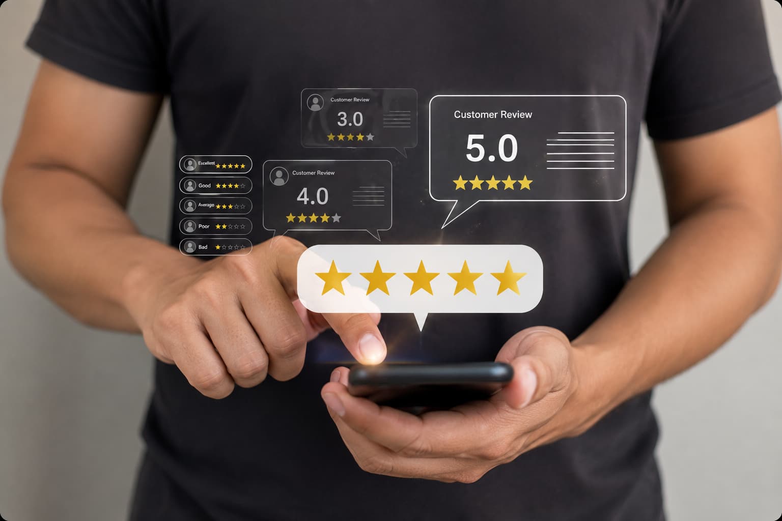 como conseguir buenas opiniones en google