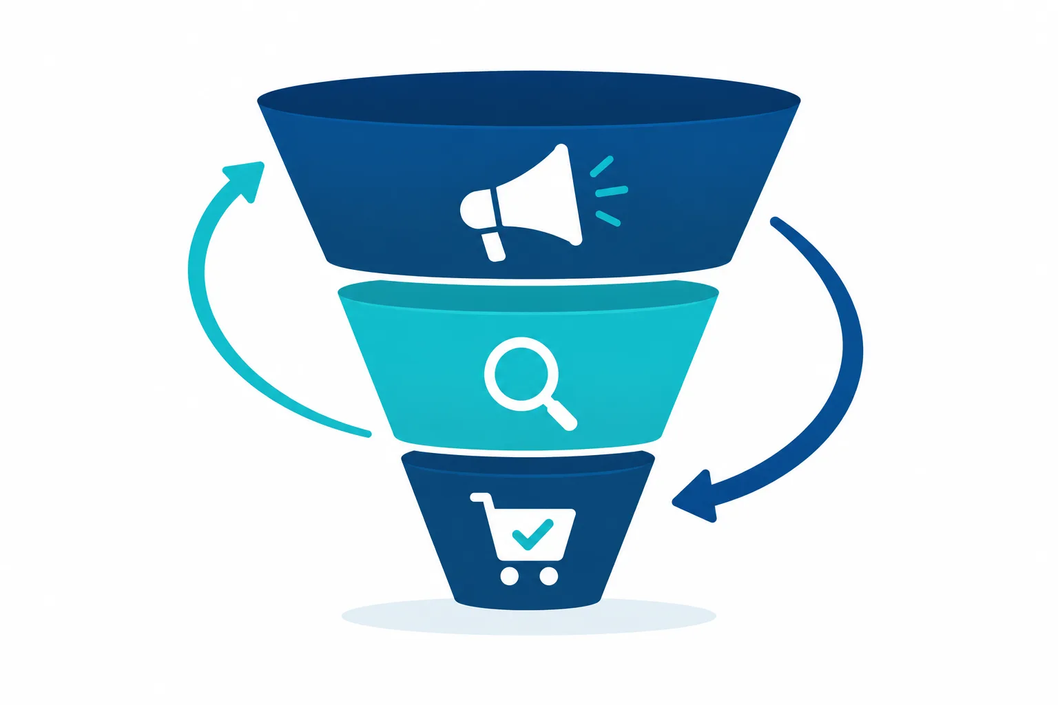 mbudo de captación combinando Google Ads, Meta Ads y remarketing